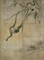 枯木猿猴図