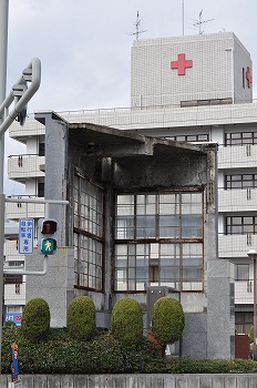 広島赤十字病院　被爆モニュメント