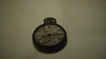 原爆資料館で見た時計