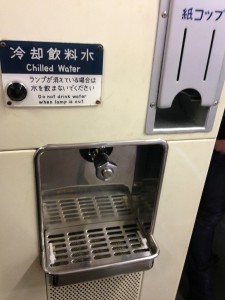 ０系新幹線の冷却飲料水