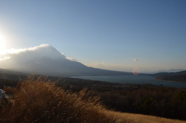 明神峠　富士山